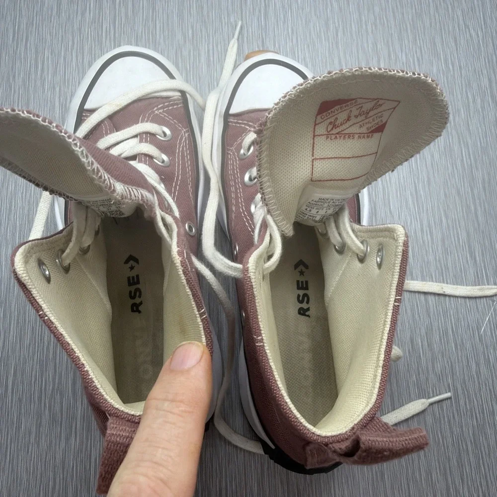 Converse Chuck Taylor All Star Lugged 2.0 Platform High Top Brick Red Women's 6